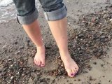 Amateurvideo Meine Füße im Ostseesand von sweetchantal81