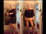 Amateurvideo Kleiner Striptease zum Advent 1 von nylonjunge
